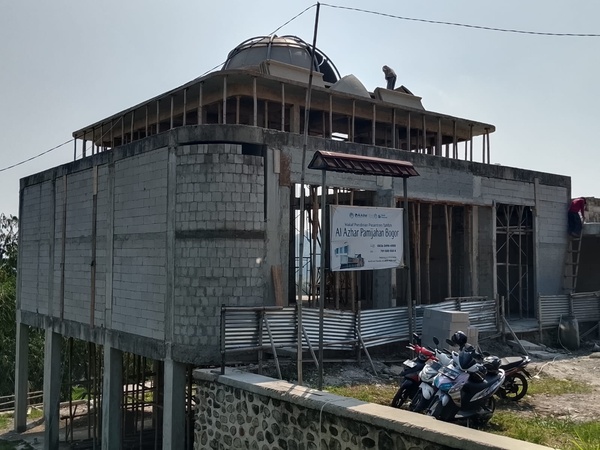Pembangunan Masjid Al Azhar Mohamad Rafik